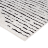 4' X 6' Ivory And Black Geometric Area Rug