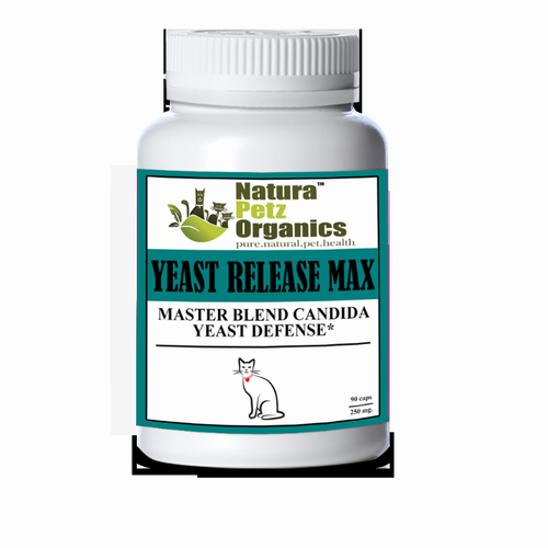 Yeast Release Max Capsules* Master Blend Candida Yeast Defense* For Dogs And Cats* - 725272373187