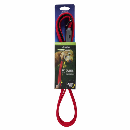 Nite Ize NiteDog Rechargeable LED Leash - 094664054639