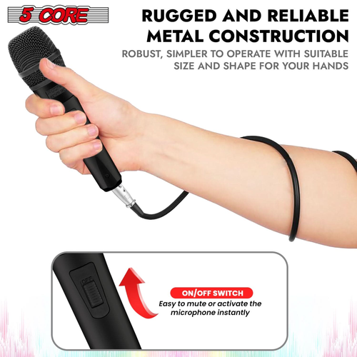 XLR Microphone Dynamic Mic Karaoke Singing Studio Microfono Handheld Mics