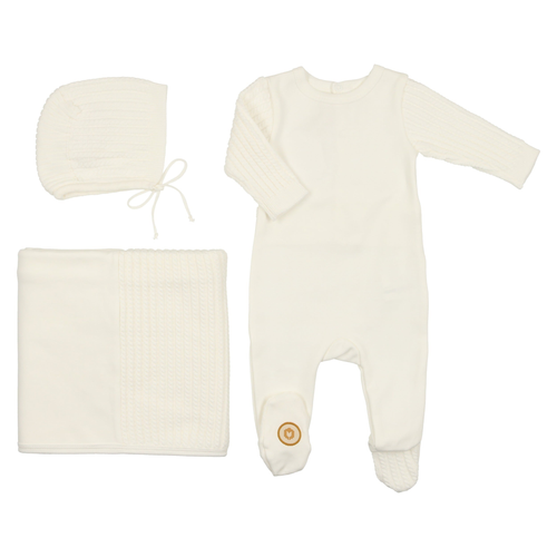 Braided French Layette Set