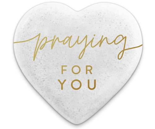 Heart Stone Card Heartfelt Prayers
