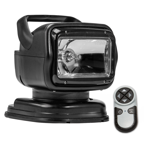 Golight Radioray GT Series Portable Mount - Black Halogen - Wireless Handheld Remote Magnetic Shoe Mount - 793523000090