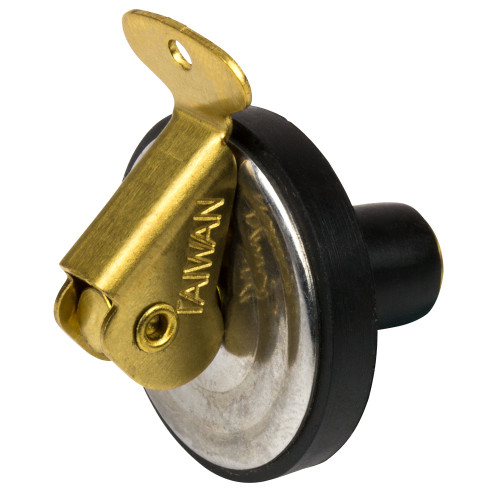 Sea-Dog Brass Baitwell Plug - 3/8" - 035514520126