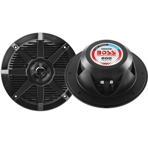 Boss Audio 6.5" MR62B Speaker - Black - 200W - 791489124447