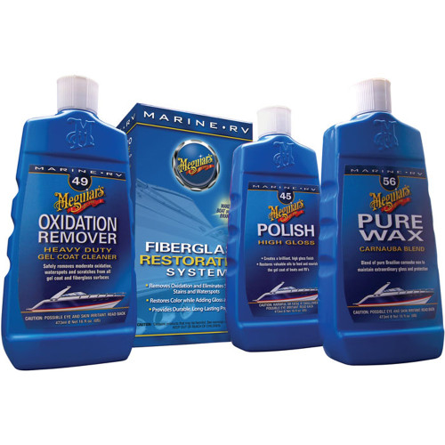 Meguiar's MG Fiberglass Oxidation Removal Kit - 070382149659