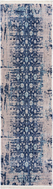 8’ x 10’ Rustic Brown Abstract Area Rug - 808230061309