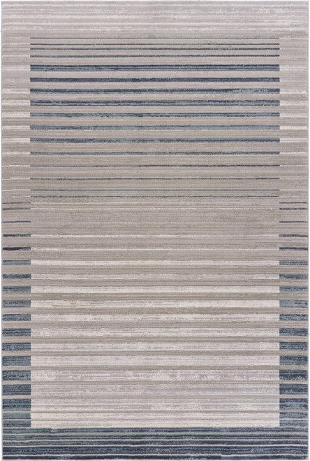 8' X 11' Cream Abstract Area Rug - 606114684534