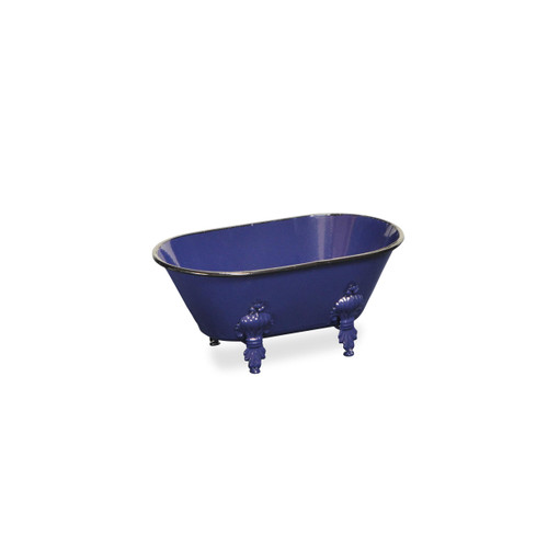 Royal Blue Bathtub Decorative Sculpture - 808230079618