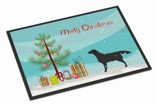 Merry Christmas Tree Dog Art Indoor or Outdoor Mat - 638508471857