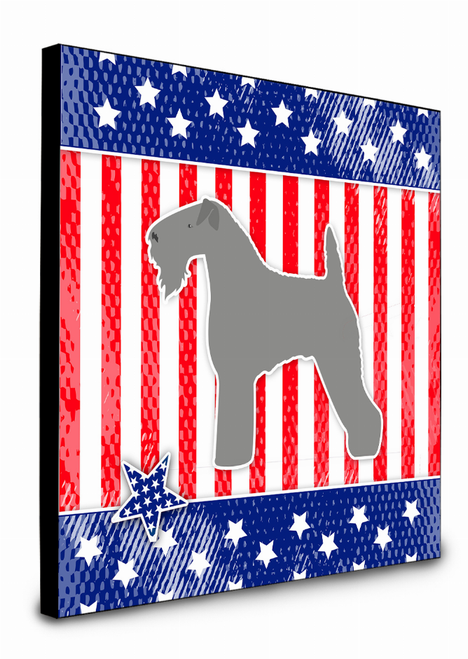 USA Patriotic Design with Dog Wall or Door Hanging Prints - 194030237090