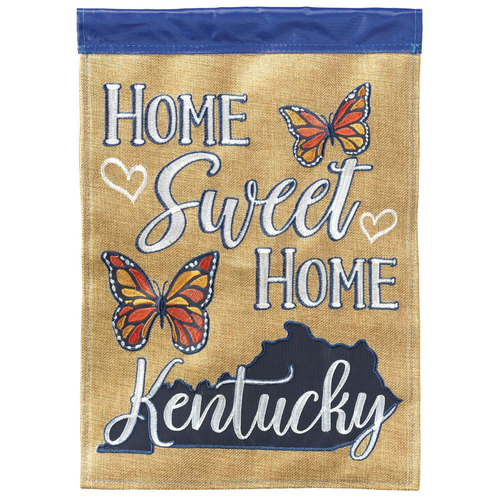 Weet Home Kentucky Flag Applique - 603799484701