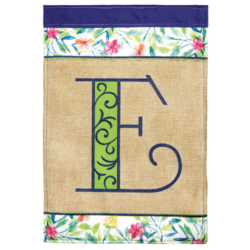 Flg Dapp Monogram E Spring Blap/Prt Garden - 603799026710