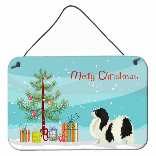 Christmas Tree Design with Dog Wall or Door Hanging Prints - 194030021989