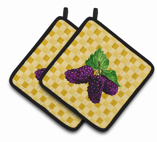 Fruit on Pair of Pot Holders - 638508826589