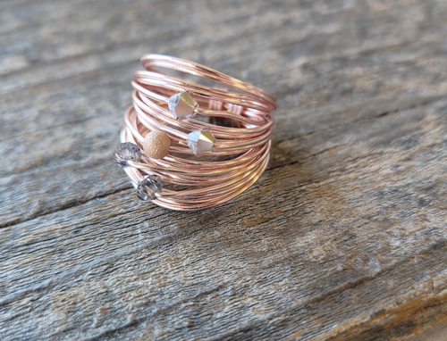 Marcia Wire Wrap Ring - 196704534191