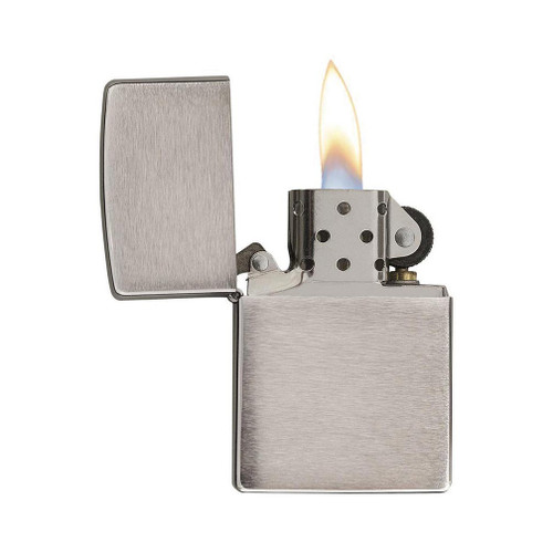 Zippo Windproof Lighter Brushed Chrome Zippo Windproof Lighter Brushed Chrome