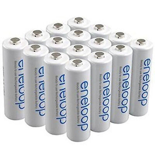 eneloop(R) Rechargeable Batteries, AA (16 Pack) eneloop(R) Rechargeable Batteries, AA (16 Pack)
