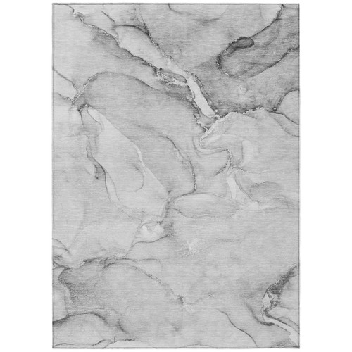 9' X 12' Gray Abstract Washable Non Skid Indoor Outdoor Area Rug 9' X 12' Gray Abstract Washable Non Skid Indoor Outdoor Area Rug