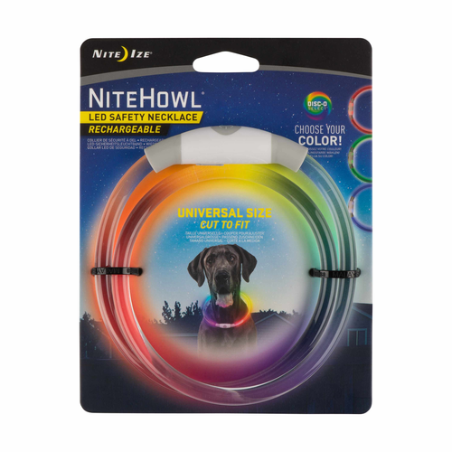 Nite Ize NiteHowl Rechargeable LED Safety Necklace - Disc-O Select - 094664044616
