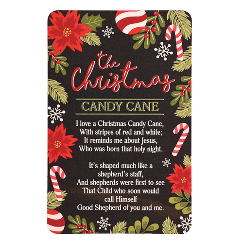 Pocketcard Bookmark Christmas Candy