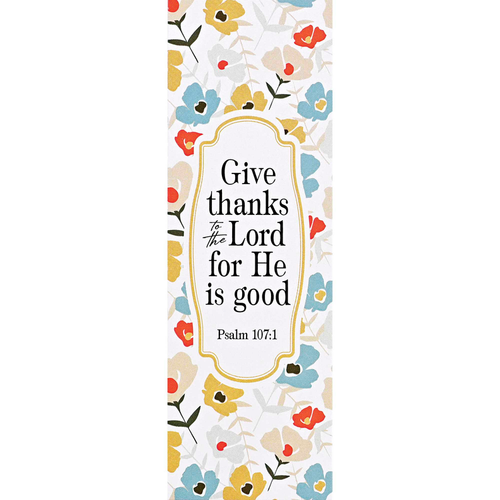 Packaged Bookmarks Give Thanks To