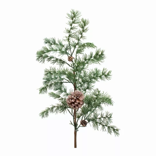 Pine Spray w/Pine Cones (Set of 6) 36.5"H Plastic