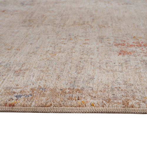 Floral Medallion Runner Rug With Fringe