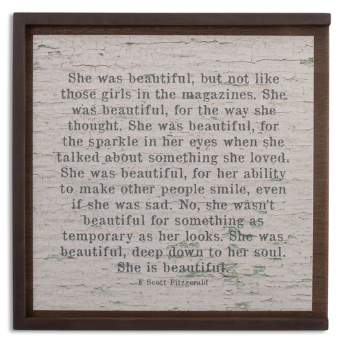 Memory Box She Was Beautiful