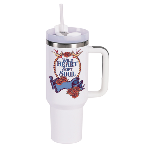 Tumbler Wild Heart Soft Soul 