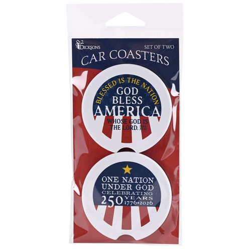 Car Coaster Blessed Nation & One Nation