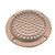 Perko 4" Round Bronze Strainer MADE IN THE USA - 085226337512