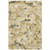 6' X 9' Beige Grey And Gold Abstract Power Loom Stain Resistant Area Rug - 606114592068