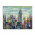 20" x 16" Vibrant NYC Skyline Canvas Wall Art - 808230017115