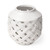 White Ceramic Latticed Vase - 808230001770