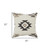 Cream Beige Classic Ikat Pattern Throw Pillow - 808230116399