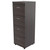 Espresso Wood Finish Four Large Drawer Filing Cabinet - 689211847187