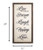 Live Dream Laugh Happy Love Wood And Metal Wall Decor - 614486188215