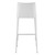 Rich White Faux Leather Bar Stool - 808230089228 - 808230089228