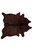 72" X 84" Chocolate Cowhide - Rug - 689805004453