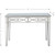 Silver Glass Mirror Console Table - 808230069664