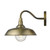 Burry 1-Light Antique Brass Wall Light - 808230011106