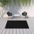 6' X 9' Black Non Skid Indoor Outdoor Area Rug - 606114455851