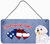 Woof if you love America Dog Art Wall or Door Hanging Prints - 615872937202