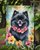 Pomeranian Luau Garden Flag - 194030970133