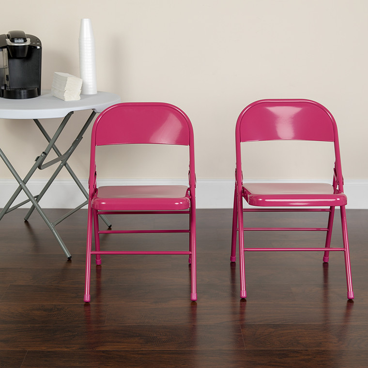 Fuchsia Folding Chair - 889142417569