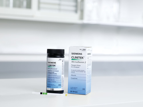 CLINITEK® Microalbumin 2 - Urine Strip (25 stripes per bottle) CLINITEK® Microalbumin 2 - Urine Strip (25 stripes per bottle)