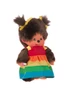 Monchhichi Girl Rainbow Dress Plush - Right Angle