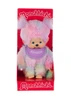 Monchhichi Tie-Dye Girl Plush Doll - Display Box Front