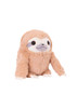 Amuse Tan Sloth Plush Right Angle